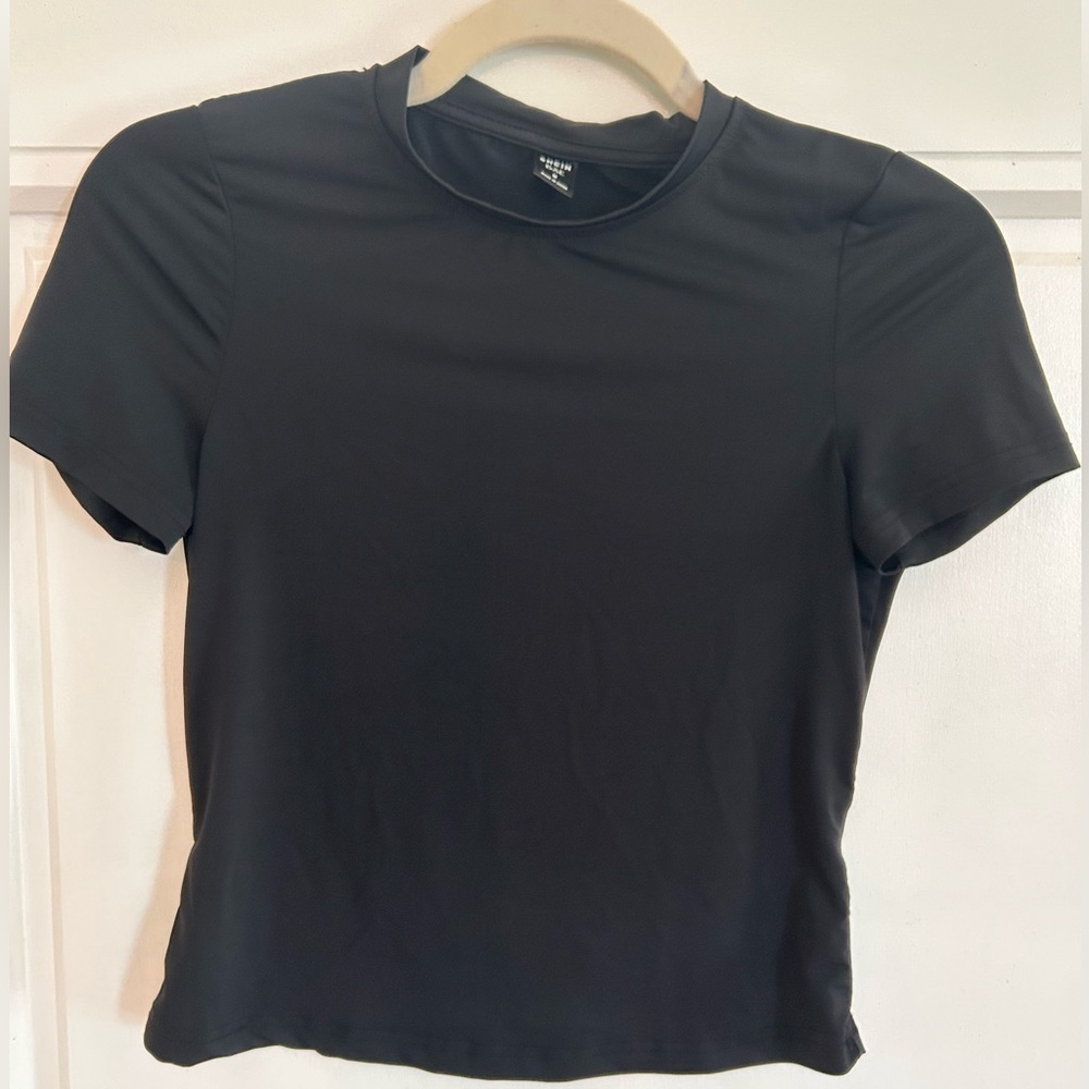 Shein black stretchy top